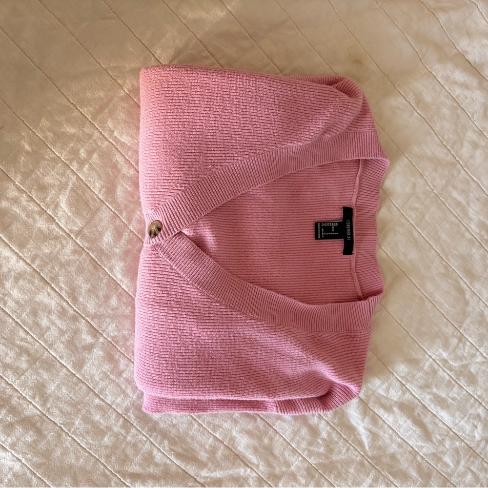 Forever 21 Pink Women's Cardigan